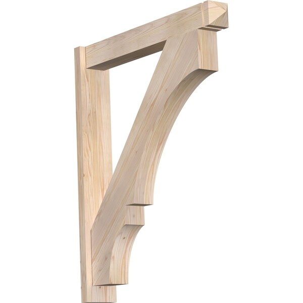 Ekena Millwork Balboa Arts & Crafts Smooth Outlooker, Douglas Fir, 5 1/2"W x 34"D x 40"H OUT06X34X40BOA03SDF - main